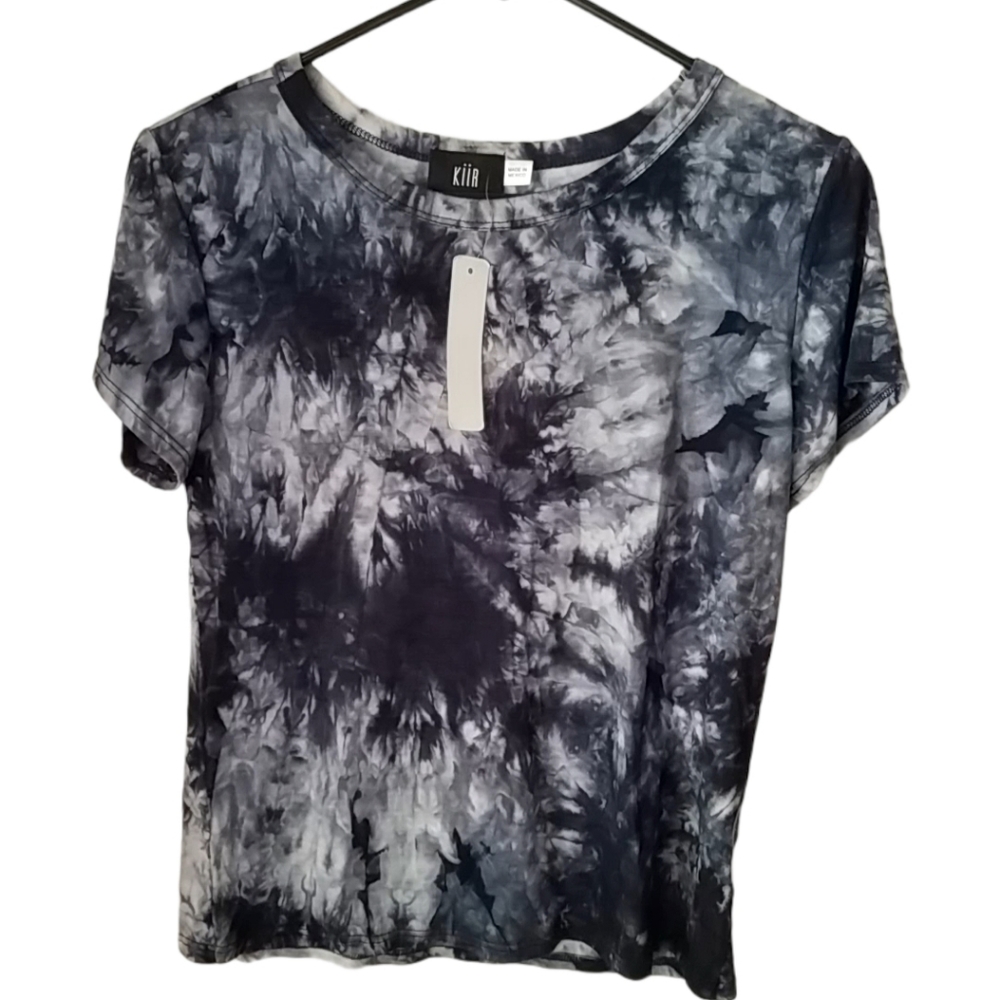 Kiir Navy Tie Dye Shirt M - Picture 9 of 9
